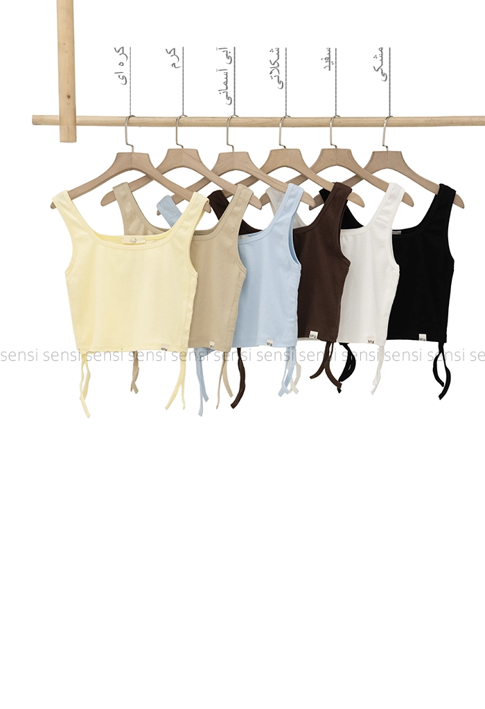 تاپ زنانه بغل گت کبریتی کشی کد1006504